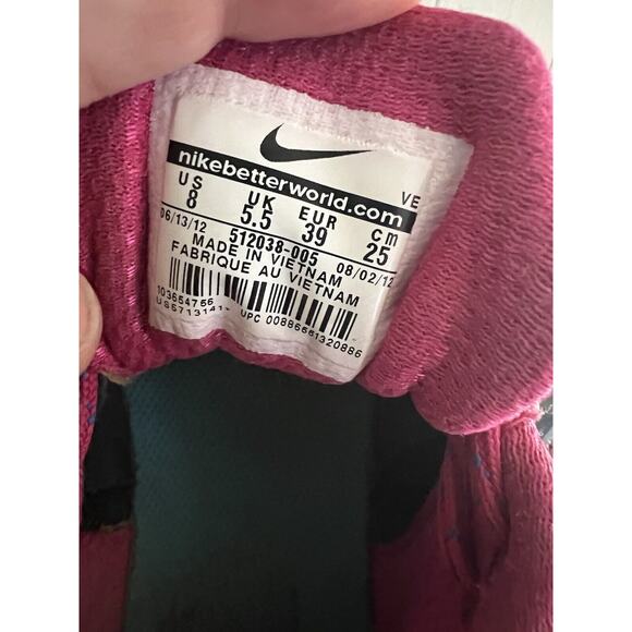 Nike Air Alvord 10 Grey/Pink Trail Running Shoes Women's Size 8 Sneakers - Picture 7 of 8